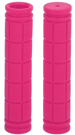 TUCKBOLD Bike Handlebar Grips Covers 120mm Long Lightweight Pink