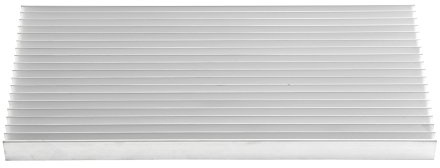 Dissipatore di calore in alluminio, 300X140X20MM Power LED Dissipatore di calore, PC Computer raffreddamento alluminio anodizzato dissipatore di calore Sync Cooler per computer termoelettrico