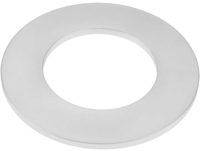 LT Easiyl 1 Stück Küchenhahn-Reparaturscheibe Große Basis Aluminium 70 X 40 X 3 Mm Wasserhahn-Reparaturzubehör Flache Unterlegscheibe für Wasserhahn Dusche Fix Silber