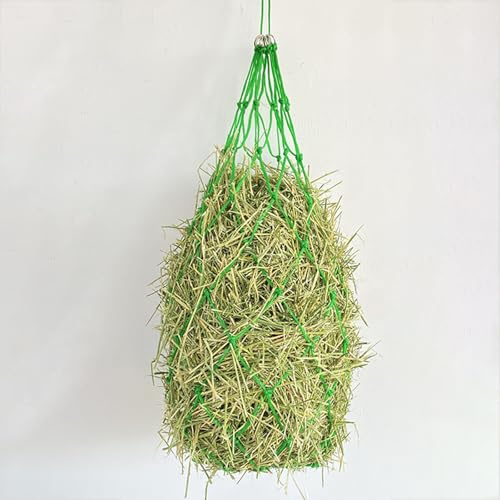KXWDKJ Futterbeutel für Pferde, 101,6 cm, 101,6 cm, 10,2 cm, Gelb, für Pferde und Ziegen, 2 Stück