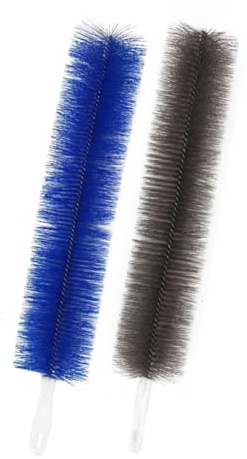 ULTECHNOVO 2 Pcs Flexible Fan Dusting Brushes Multi Purpose Cleaning Tool for Ceiling Fans Hard to Reach Areas Construction for Dust Removal for Home Cleaning