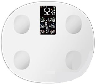 Báscula Digital De Peso Corporal Con Pantalla For Báscula De Grasa Corporal BMI Báscula De Baño Con Bluetooth Báscula Inteligente FáCil De Usar
