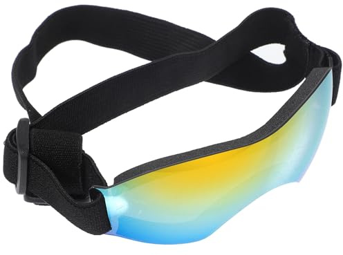 GANAZONO Hundebrille Auspc Material für Kleine Hunde mit UV Schutz und Windschutz Hundesonnenbrille Stilvolle und Trendige für Outdoor Aktivitäten