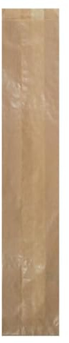 Thouy Sac 1 Baguette en Papier Kraft 9 + 5 x 50 cm - x 1000