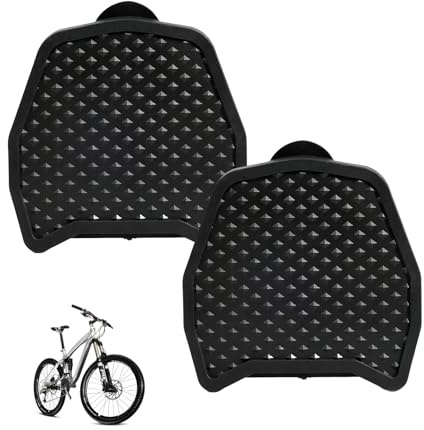 Pedal Platte kompatibel mit Shimano SPD-SL Klickpedalen, PP Adapter, Flachpedal Umwandlung, leicht, rutschfest, einfache Installation,Pedal Plate Kompatibel mit Shimano SPD-SL Clipless Pedale(2pcs)