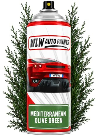 Xtremeauto Dead Plant Reviver Spray Paint 400ml – Green Foliage Aerosol Paint for Dead Shrubs, Hedges, Box Plants & Conifers – Instantly Restores Brown Foliage (Mediterranean Olive Green, 1 Can)
