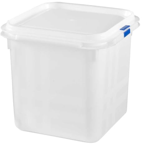 Great Plastic Rectangular Food Container 1/6 Gastronorm Micro 176X162X150 mm 2.8 Litre, Multi-Color, One Size