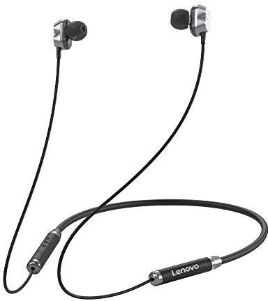 Lenovo HE08 Wireless Headphones (Black)