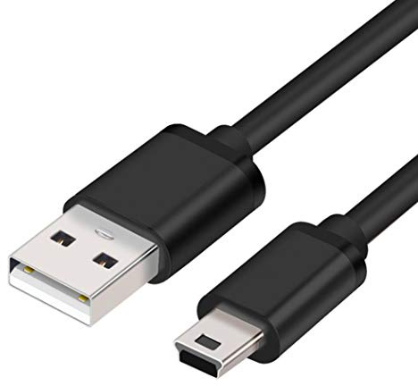 MaxLLTo 6ft Mini USB Fast Charging Data Cable for BlackBerry Curve 8300 / Curve 8310 / Curve 8320 / Curve 8330 / Curve 8350 / Curve 8350i / Curve 8800 Cellphone