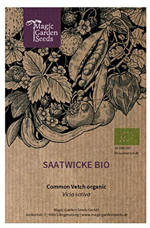Veccia comune (Vicia sativa) biologica - circa 90 semi