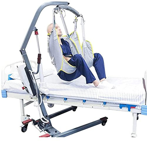 LUSIGA Patientenlifter, Einteiliger Patientenlifter, Universeller Ganzkörper-Mesh-Lifter mit Toilettenöffnung, Ganzkörper-Patientenlifter, Hebehilfegurte für den Transfer
