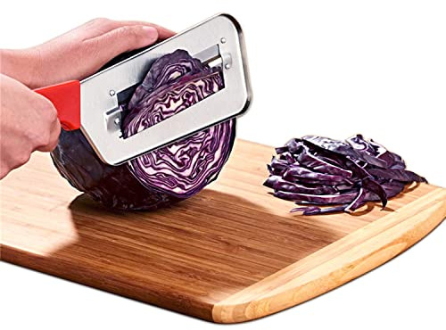 1PC Portable Stainless Steel Vegetable Cutter Kitchen Knife Sugar Cane Knife Cabbage Shredder Fruit Slicing Peeler Cabbage Graters