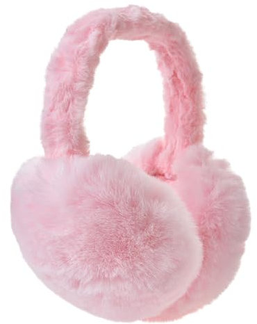 Clayre & Eef Ohrenwärmer one size Rosa Polyester Ohrenwärmer für Mädchen