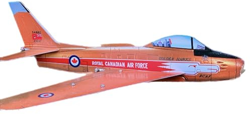 Aereo Segnavento decorazione giardino modello Canadair F86 Sabre Golden Hawk