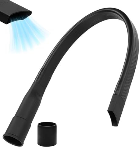Boquilla Larga Flexible, Boquilla Flexible para Aspiradora, Boquilla Flexible para Hendiduras, 62.5cm con Conector de 32/35 mm Accesorio Universal para Aspiradoras para Asientos Coche Muebles