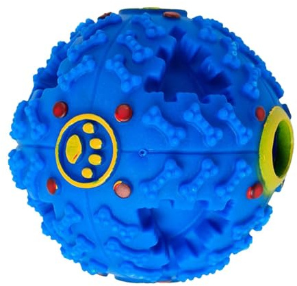 Snackball Hund, Kicherball Für Hunde, Interaktiver Spielball Für Hunde, Klangball, Kichern, Interaktives Hundespielzeug Mit Sound, Puzzleball Für Kleine, Mittelgroße Und Große Hunde, Leckerli-Spender