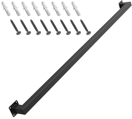 ONLT 120cm Corrimano Scala, Rampa Idraulica, Rampa Di Scala In Ferro Vento Industriale, Interno Camino E Corridoio Loft Esterno