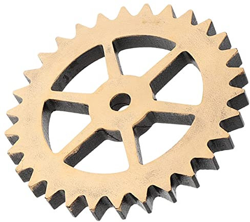 BEBEMOKO Industrie-wanddekoration Mit Zahnrädern Vintage-holzzahnraddekor Wohnaccessoire Für Zuhause Und Büro Wandkunst Im Industrielook