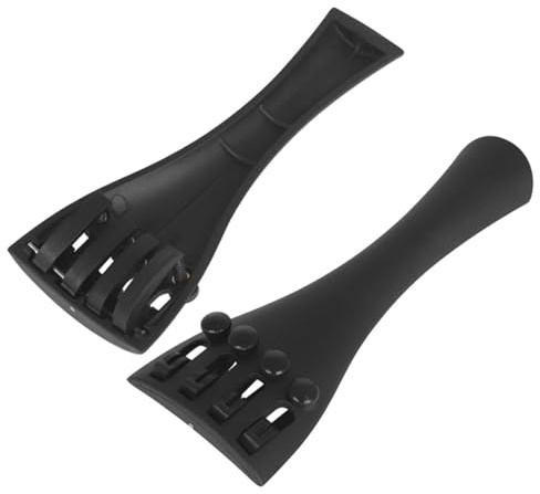 Vaguelly 2stücke Tailpiece Aus Kohlefaser Für Professionelles Pull String Board Mit Mikroschrauben Für Präzises Stimmen Und Verbesserten
