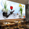 Fotomurales Decorativos Pared Vino 200x140 cm Papel Pintado Tejido No Tejido Flores Fotomural 3D Mural Paredes Papel Tapiz Decoración Salón o Dormitorio a.4170