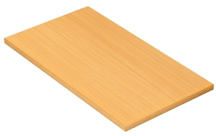 KESSLER PRO Tischplatte, Spanplatte, 25mm, verstärkte Kante Buche 90x50 cm