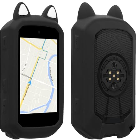 kwmobile Housse GPS vélo - Accessoire Compatible avec Garmin Edge 850/550 - Étui en Silicone Souple pour GPS vélo