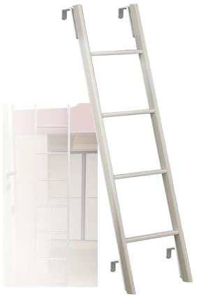 Scala sospesa per Letto a Castello, Adatta Sia per Interni Che per Esterni, Scala da Campeggio con Gancio Regolabile, Portata 150 kg (330 LB) (Dimensioni: 130 cm)