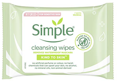 Simple Face Wipes Cleansing 7s