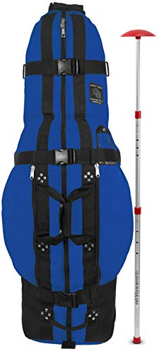 The Last Bag Large Pro Golf Travelbag - Golf Reisetasche mit Rollen incl. Stiff Arm Schlägerschutz