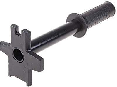 Beiyasi 55 Gallon Oil Drum Cap Opener Manual Universal Oil Tank Opening Wrench 200L Plastic Oil Drum Lid Opener Barrel Opener Drum Lid Opener