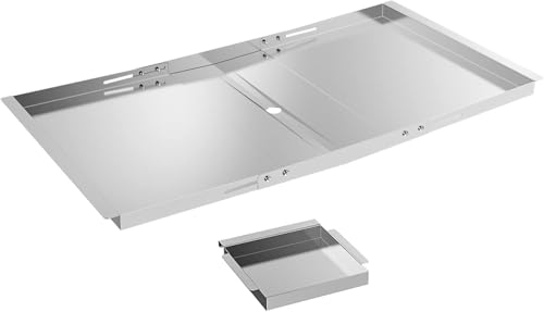 Universal grease tray with drip tray, Adjustable Universal grease tray, Outdoor Grill Replacement Parts, burner gas grill stainless steel spare parts