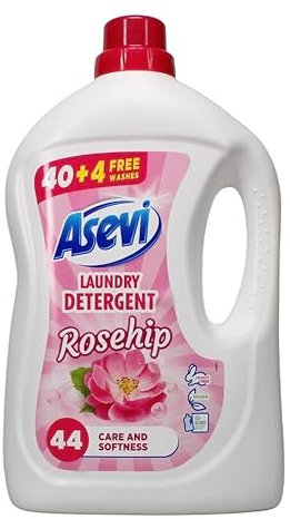Asev¡ Rosehip Laundry Detergent, 44 Washes, Care and Softness Formula