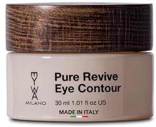 Eywa Crema Contorno Occhi Rigenerante Pura Cura (30 ml) – Contorno occhi antirughe con acido ialuronico e vitamina C – Idrata, riduce occhiaie scure e solleva le palpebre – Vegan e Made in Italy