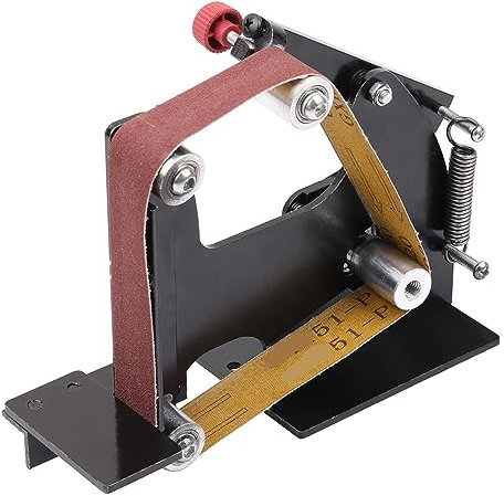 Esmeriladora de banco Amoladora angular de hierro multifuncional, lijadora de banda, accesorios de lijadora, pulidora