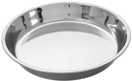 BESTYASH Bac à Cendres Barbecue Rond en Acier Inoxydable Grosse Capacité | Pliable et Portable, Usage Polyvalent pour Barbecues Commerciaux, Argenté, Facile à Nettoyer