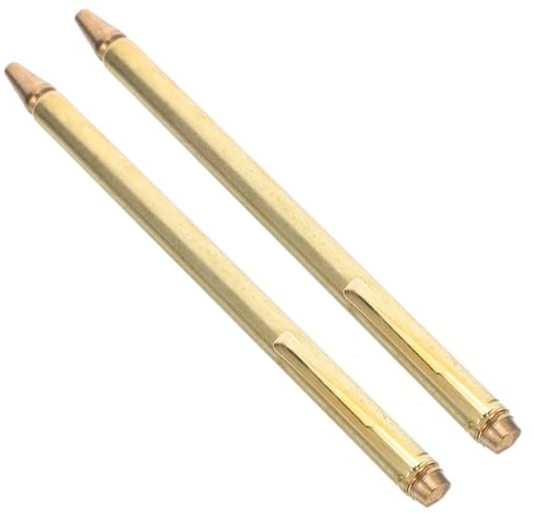 Yardenfun Baguettes De Sourcier En Cuivre 2 Pièces Pliables Et Portables, Outil De Sourcier Léger Pour Détection D'eau Et Géobiologie En Extérieur, Adaptées à La Radiesthésie