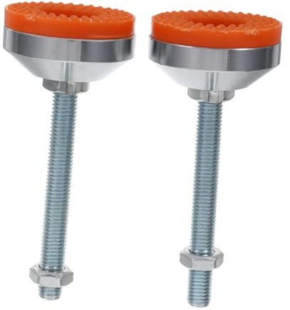Homoyoyo 2pcs Swivel Leveling Feet Adjustable Leveling Feet for Workbench Leg Levelers Heavy Duty Workbench Leg Levelers