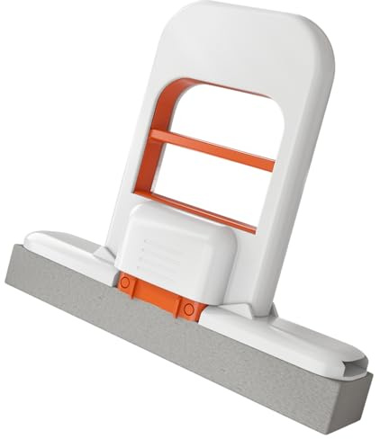 Trapeador pequeño, Mini trapeador Uso húmedo y seco Esponja Absorbente pequeña Plegable Compacto Portátil Manos Libres para Limpieza de Pisos, escritorios, Paredes y vidrios