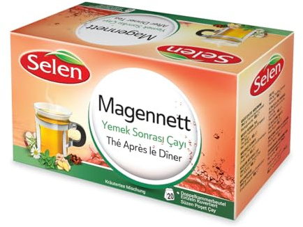 SELEN Té para el estómago, 20x2g bolsas de té individualmente envueltas - 40g