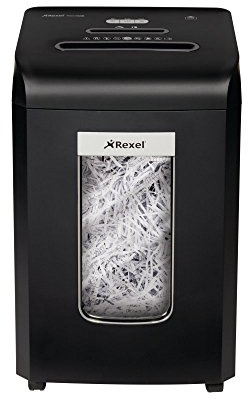 Rexel Promax 18 Sheet Manual Strip Cut Shredder for Small Office Use (Up To 10 Users), 38L Removable Bin, Extended Run Time, Includes Shredder Oil Sheets, Black, Promax RSS1838, 2100888A