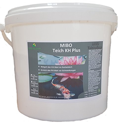 MIBO KH Plus 5kg für 200.000 Liter Gartenteichwasser Karbonatwerterhöhung