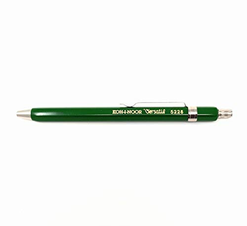 KOH-I-NOOR Versatil 5228 - Metalldruckbleistifte mit Minenspitzer, 2mm Minenst?rke - gr?n