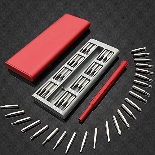TuToy 25 In 1 Screwdriver Toolkit Disassembly Repair Tool Srew Driver For Laptop Computer Electronics