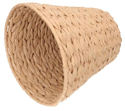 Alipis Poubelle Tressée en Corde de Papier de Style Pastoral Forme Simple, Panier de Rangement Ménager Multifonction Maison, Robuste et Décoratif