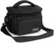 Cwatcun fotocamera borsa fotocamera SLR, borsa fotografica impermeabile per fotocamere reflex per Canon, Nikon, Sony, Fuji piccola DSLR/SLR e obiettivo, Nero, S