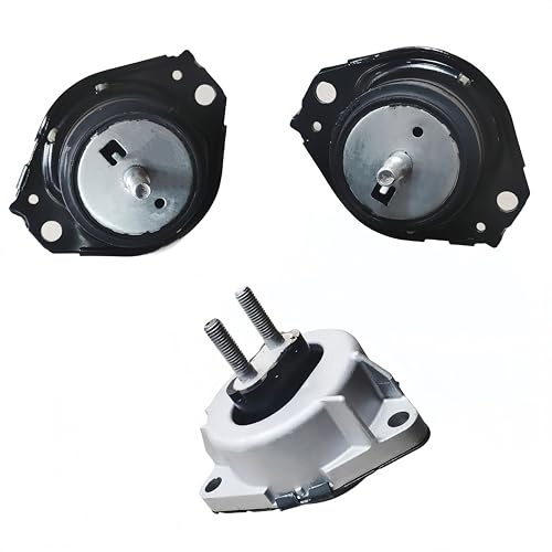 Yllshengyu 3Pcs Engine Motor & Transmission Mount Kit - Compatible with 2011-2022 Durango / Grand Cherokee 3.6L 5.7L 6.4L RWD - Replaces A5611 A5488 3280 3297 5038548AB 5038548AC 52124675AF