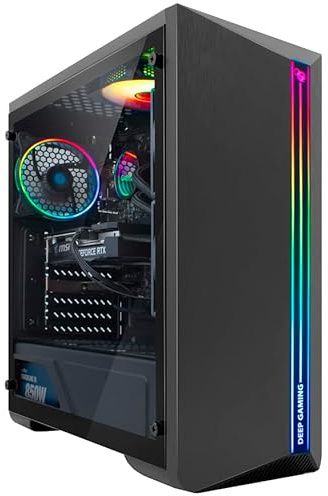 DeepGaming Covenant 2 - PC Gaming Intel Core i5-12400F | 64GB RAM DDR4 | 1TB SSD M.2 | Nvidia RTX 5050 8GB| Windows 11 Pro | PC Gamer | Ordenador Gaming Sobremesa