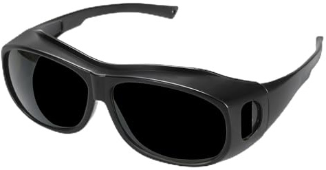 HARFINGTON Welding Safety Glasses IR Shade 12 PPE Protective Glasses Light-Proof Anti-Scratch Wrap-Around Lens Lightweight CE Certified Protective Welding Eyewear for Men Women Eye Protection
