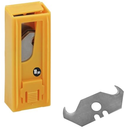 WOLFPACK LINEA PROFESIONAL Hoja Cuchillo Gancho (Dispensador de 10 hojas)