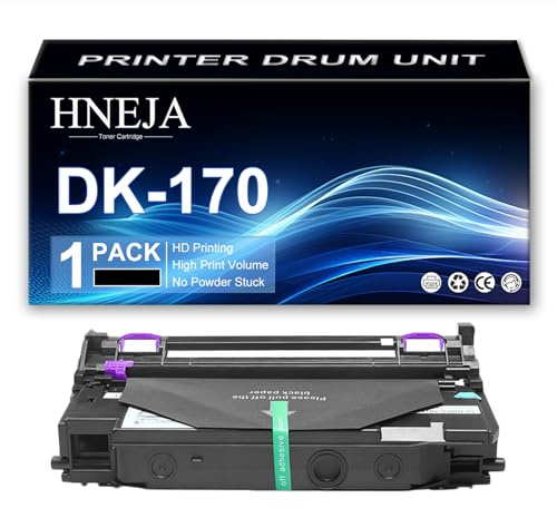 DK-170 Bildeinheit für Kyocera FS-1320D FS-1370DN P2135d P2135dn Drucker, Kompatible Trommeleinheit 302LZ93061 | Hohe Reichweite | 80000 Seiten,Black-1 Pack